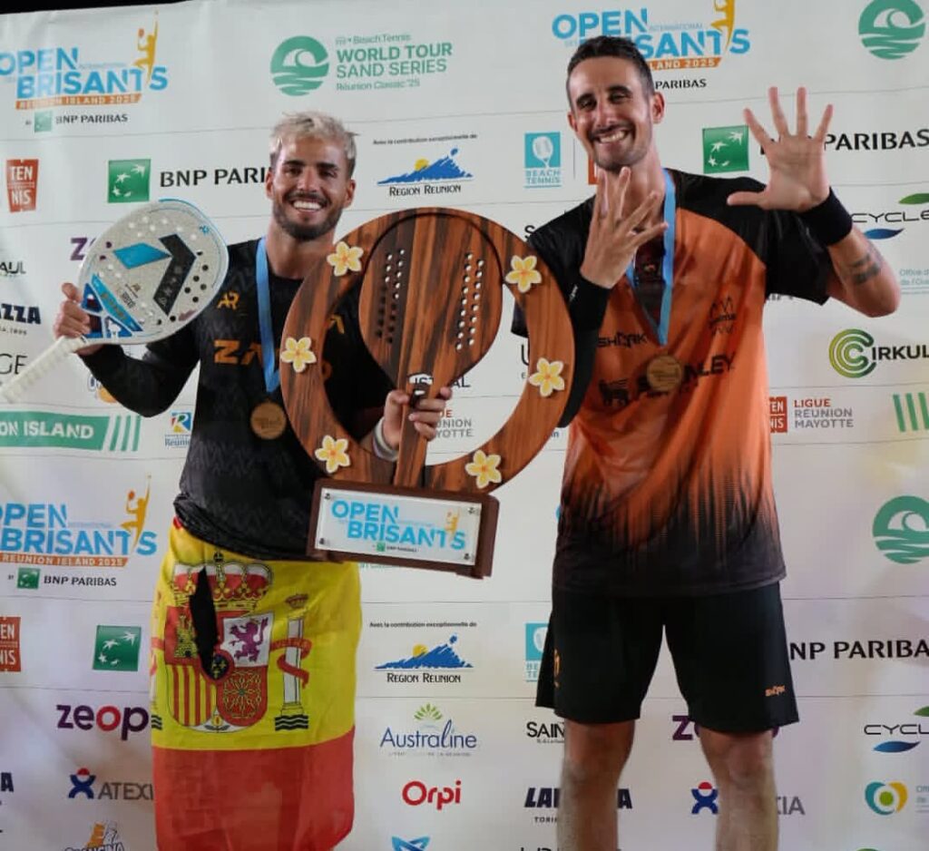 Ramos e Cappelletti (Foto: Open Brisants)