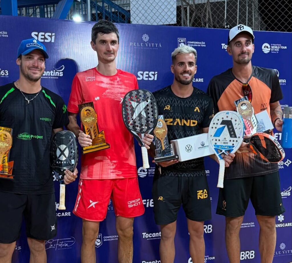 Spoto, Nikita, Ramos e Cappelletti (Crédito: @on_beachtennis)