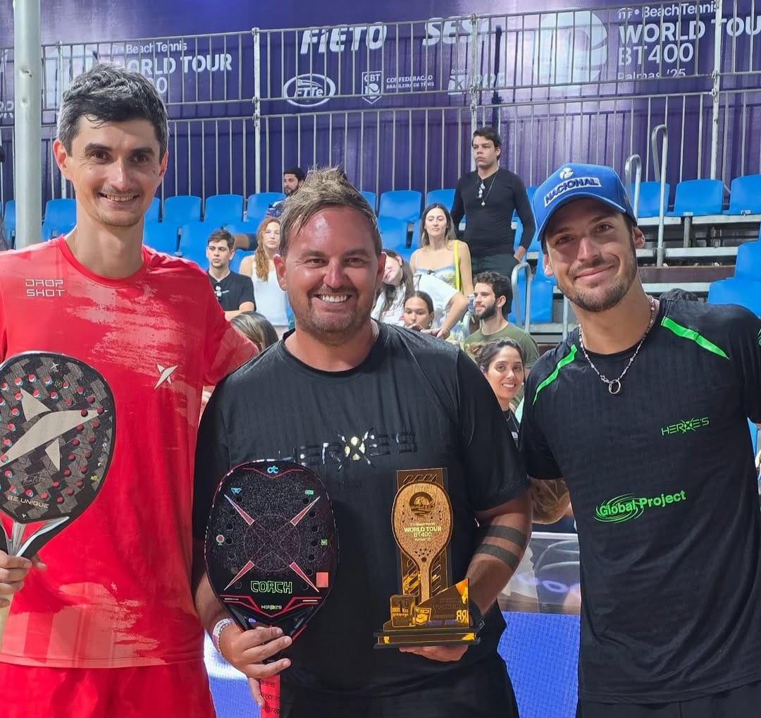Burmakin, Danny Crella e Spoto (Foto: @bijufilms)