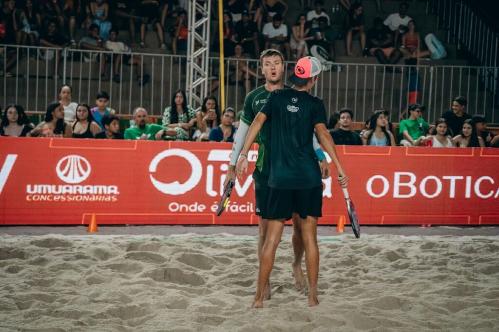 André Baran e Felipe Loch (Foto: Veiga Produções)